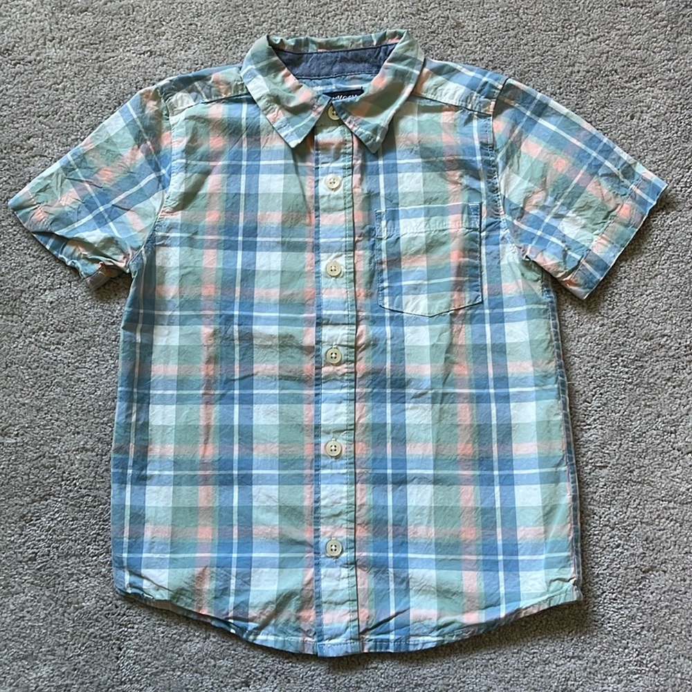 OshKosh Short-Sleeve Button Down Shirt